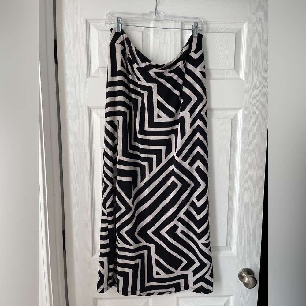 Anthropologie Maeve Abstract Skirt - Size XL